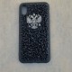 Кожаный чехол на iPhone (любой модели) «Римини» герб из бронзы (возможна персонализация изделия) Кожаный чехол на iPhone (любой модели) «Римини» герб из бронзы (возможна персонализация изделия)